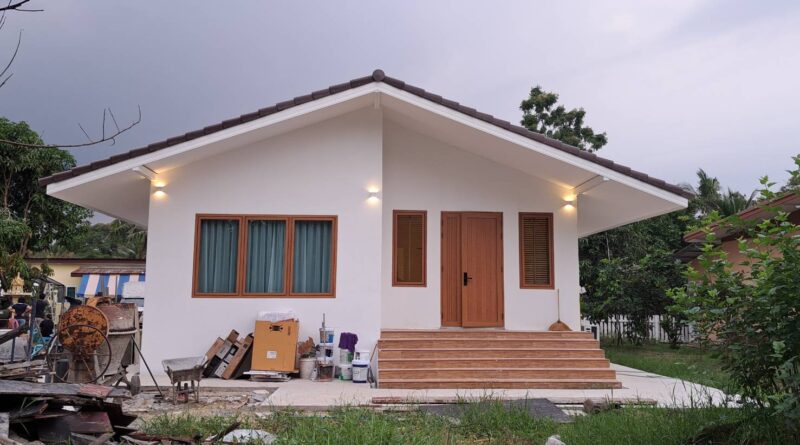 บ้านเดี่ยวชั้นเดียว